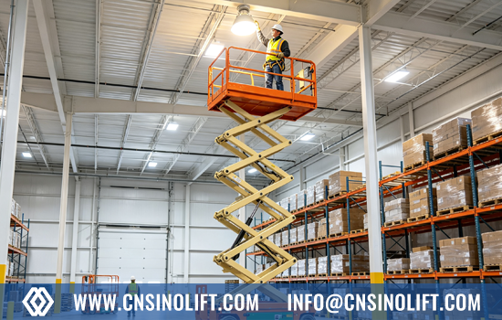 2026 electric scissor lift price guide showing 6m 8m and 10m self propelled scissor lift models